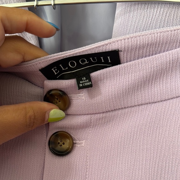 Eloquii Lavender Blazer - Picture 7 of 8